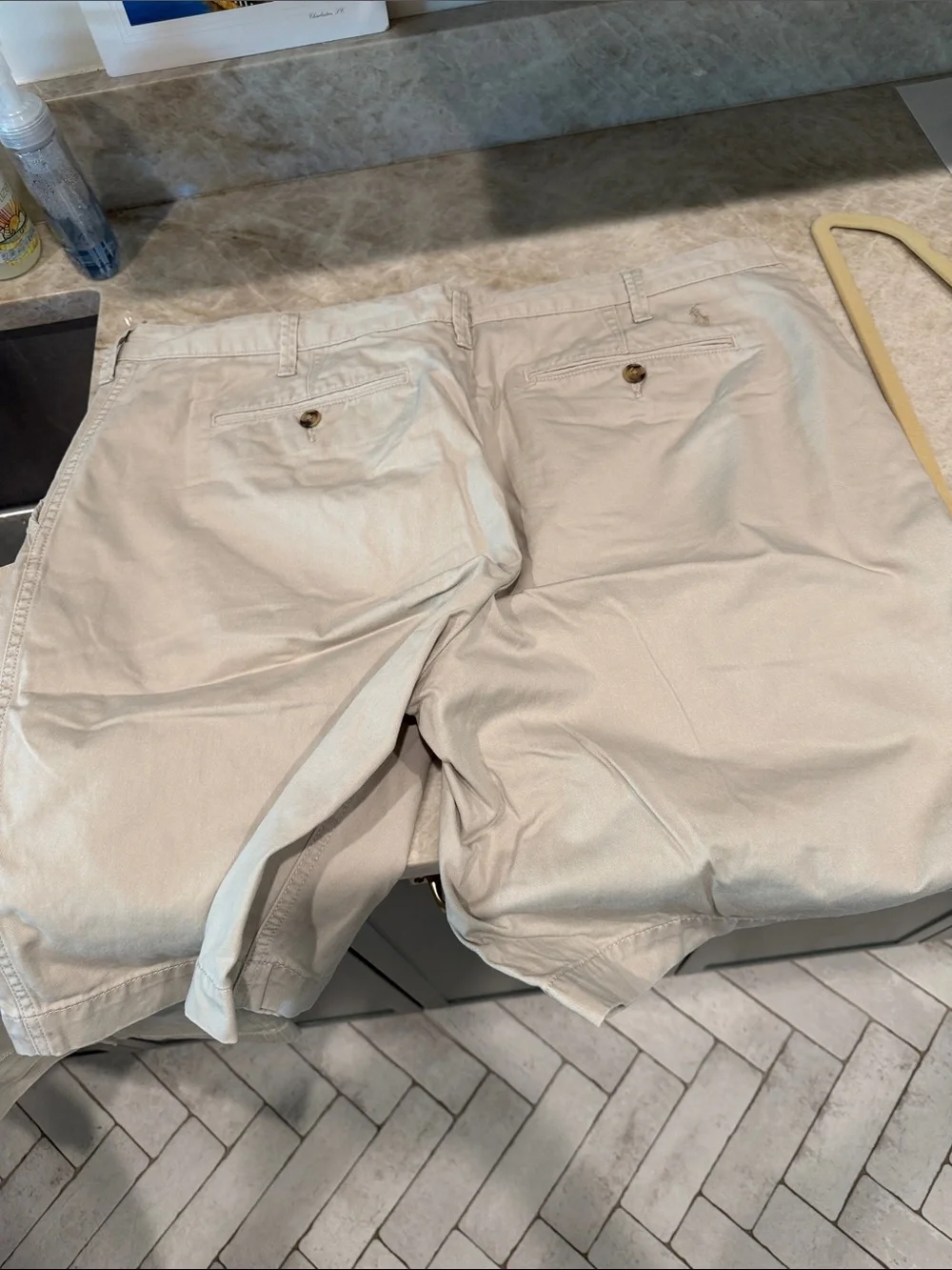 Polo by Ralph Lauren Light Beige Men's Cotton Shorts